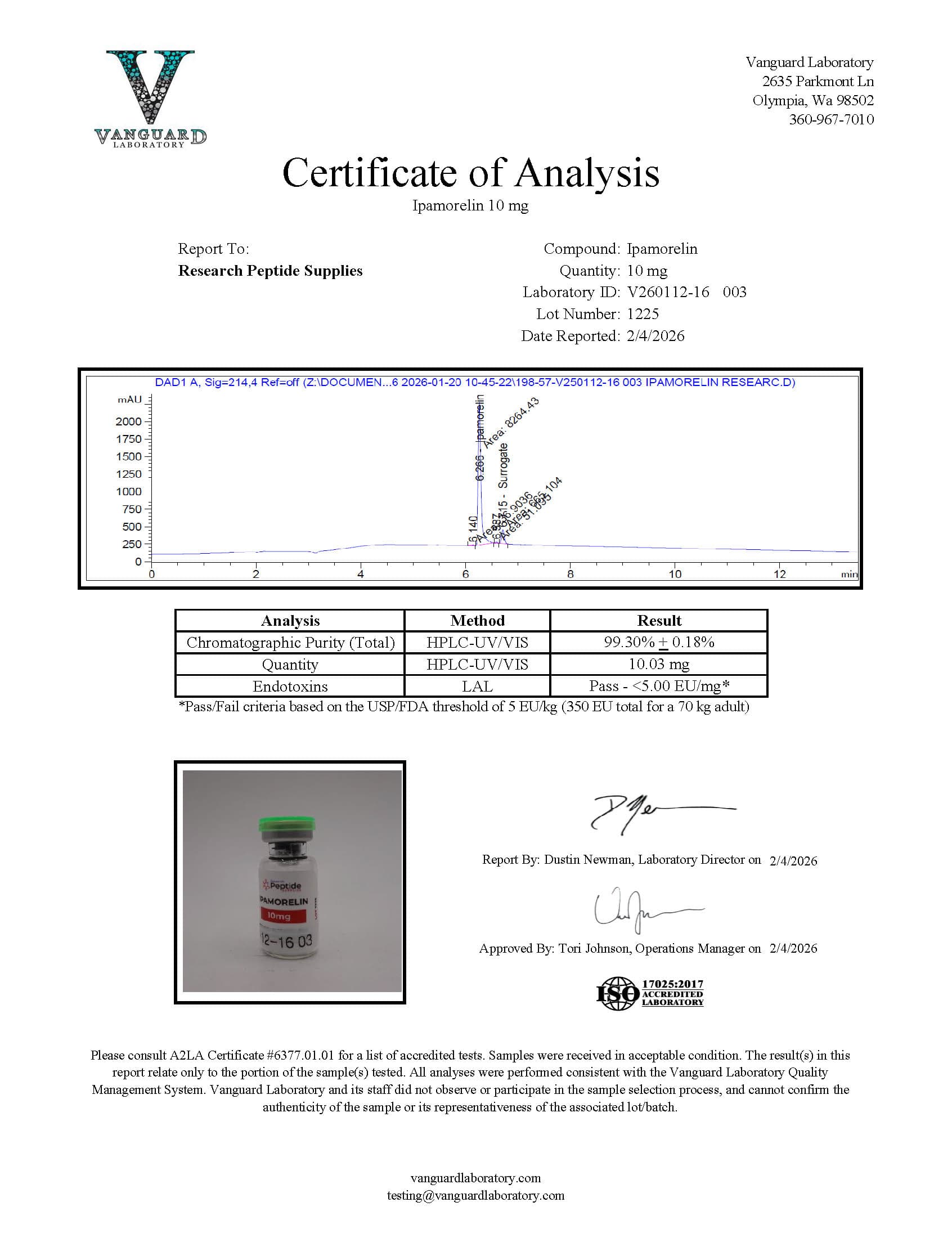 Ipamorelin 10mg